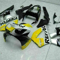 MS Injection Mold Yellow Silver Fairing Fit for Honda 2000-2001 CBR929RR u002