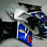 MS Injection Black Blue ABS Fairing Kit Fit for  2003-2004 GSXR 1000 r033