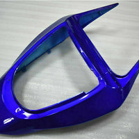 MSA Fit for  03-04 ZX6R 636 Plastic Glossy Blue Injection Fairing m010