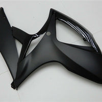 MSA Injection Mold Black Fairing Kit Fit for  2006 2007 GSXR 600 750 a004w