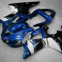 MSB Injection Mold Kit Blue Plastic Fairing Fit for Yamaha 2000-2001 YZF R1 g017