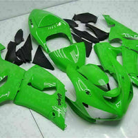 Fit for  Ninja 2005-2006 ZX6R 636 Green Injection Fairing Kit t010-T