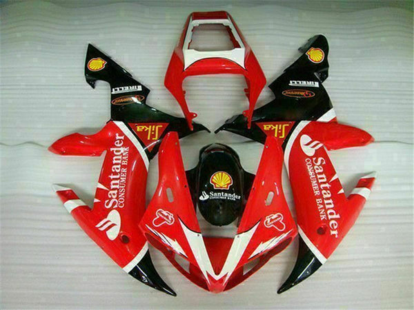 MSB Injection Mold Kit Red Plastic Fairing Fit for Yamaha 2002-2003 YZF R1 g014