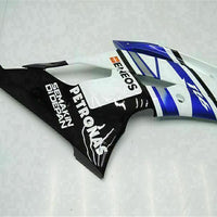 MS Injection Mold White Blue ABS Kit Fairing Fit for Yamaha 2008-2016 YZFR6 e019