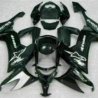 MSA Fit for  2008-2010 ZX10R ZX-10R ABS New Black Injection Fairing t016-T