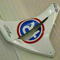 MS Injection Plastic White Blue Fairing Fit for Honda 2008-2011 CBR1000RR u043