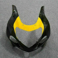MSB Injection Yellow Black Fairing Fit for  2001-2003 GSXR 600 750 n026