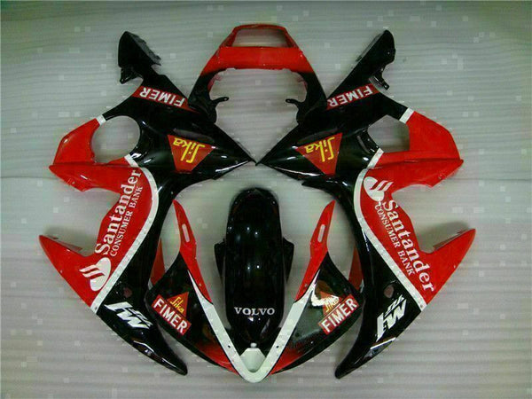 MS Injection Mold Red Black Fairing Fit for Yamaha YZF 2003-2005 R6 & 06-09 R6S g020