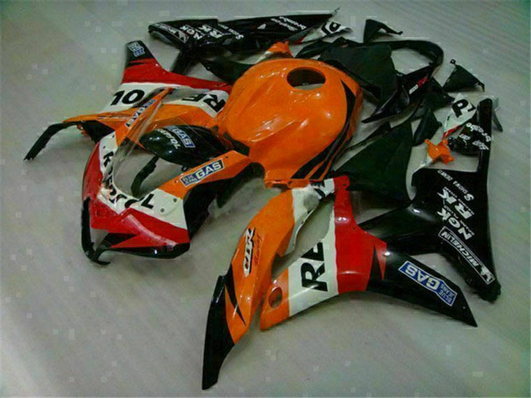 NT Fairing Fit for Honda 2007-2008 CBR600RR U015- Msa Orange Black | ABS Injection
