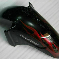 MS Injection Red Flame Fairing ABS Kit Fit for Honda 1996-2007 CBR1100XX u018