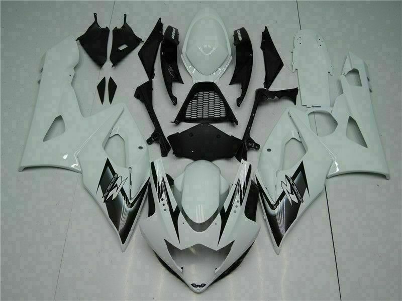 NT Fairing Fit for Suzuki 2005-2006 GSXR 1000 Q049- White | ABS Injection