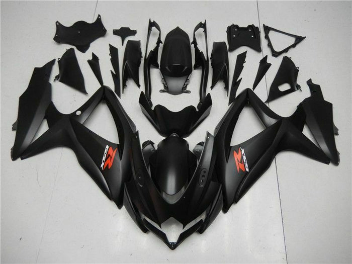 MSB Injection Kit Black Fairing Set Fit for  2008-2010 GSXR 600 750 k005