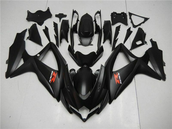 MSB Injection Kit Black Fairing Set Fit for  2008-2010 GSXR 600 750 k005