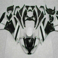MSA Fit for  2009-2012 ZX6R Plastic White Black Injection Fairing t002