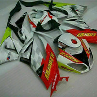 MSA Injection Fairing Fit for  2009-2012 ZX6R Plastic With Seat Cowls t038-T