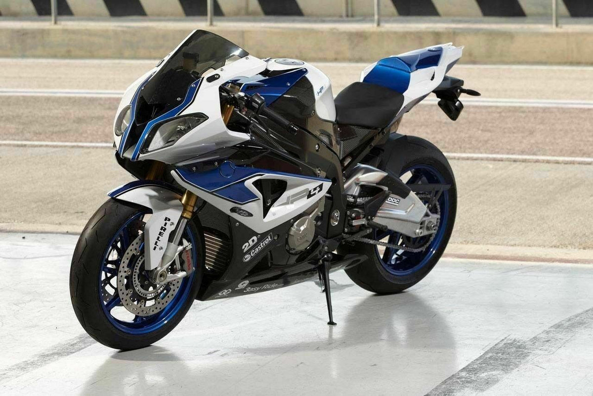 NT Fairing Fit for BMW 2009-2014 S1000RR N005- Blue White | ABS Injection