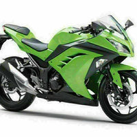 MSA Fit for  Ninja 2013-2017 EX300 300 Plastic Green Injection Fairing t010