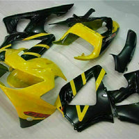 MS Injection Fairing Yellow Black Set Fit for ABS Honda CBR929RR 2000-2001 u025