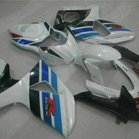 MS Injection Kit White Fairing ABS Kit Fit for  2009-2016 GSXR 1000 q013