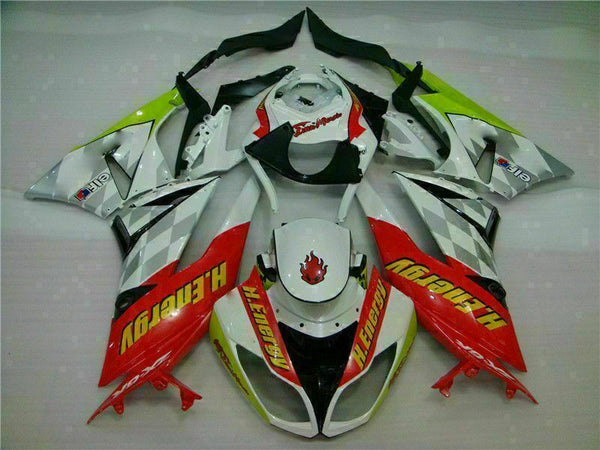 MSA Injection Fairing Fit for  2009-2012 ZX6R Plastic With Seat Cowls t038-T