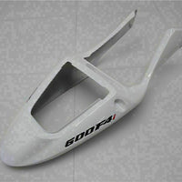MSA Injection White Silver Fairing Kit Fit for Honda 2001-2003 CBR600 F4I TH u014