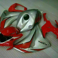 MS Injection Mold Red Silver Fairing Kit Fit for Honda 2008-2011 CBR1000RR u018