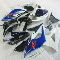 MS Injection Black Blue White Fairing Fit for  2005-2006 GSXR 1000 n056