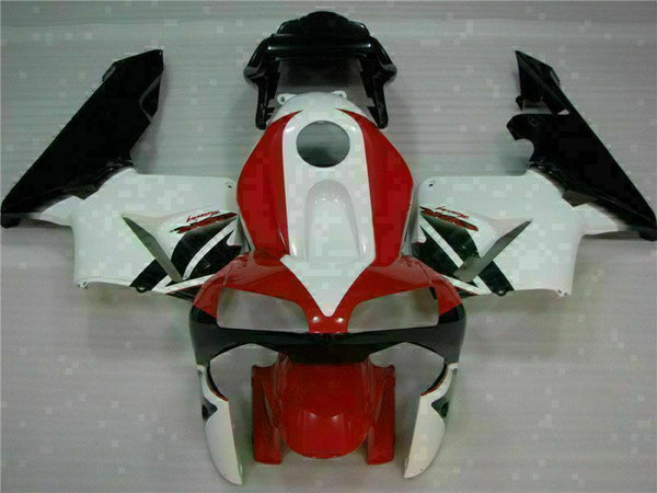 MSA Injection Mold Red White Fairing Fit for Honda 2003-2004 CBR600RR u057