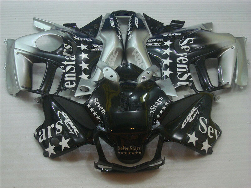 NT Fairing Fit for Honda 1997-1998 CBR600 F3 U014- Msa Black 600f | ABS Injection