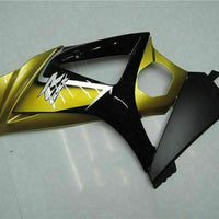 MS Injection Gold Black Fairing ABS Kit Fit for  2007-2008 GSXR 1000 p049