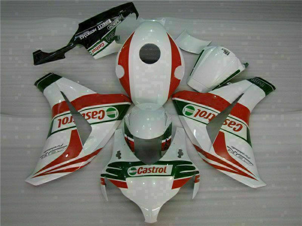 MS Injection Set White Red Kit Fairing Fit for Honda 2008-2011 CBR1000RR u056