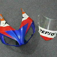 NT Injection Orange Blue Mold ABS Fairing Fit for Honda 2006-2007 CBR1000RR N039