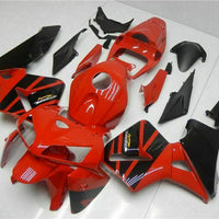MSA Injection Red Fairing Fit for Honda 2005-2006 CBR600RR ABS Plastic g004a