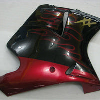 MSA Red Flame Injection  Fairing ABS Fit for Honda 1996-2007 CBR1100XX u005