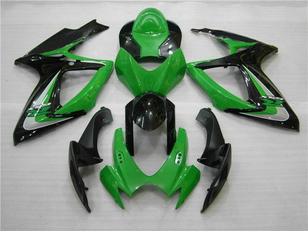 MSB Injection Green Plastic Fairing Fit for  2006 2007 GSXR 600 750 l015