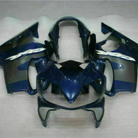MS Injection Mold Blue Silver Fairing Kit Fit for Honda 2004-2007 CBR600 F4I u019