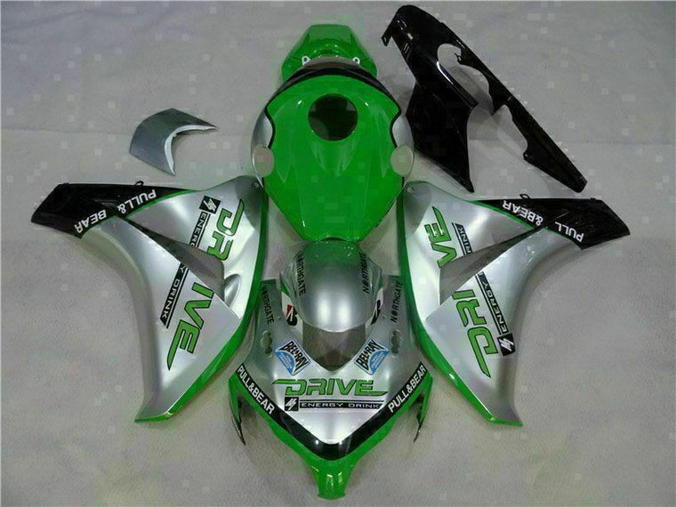 NT Fairing Fit for Honda 2008-2011 CBR1000RR U064- Green Silver | ABS Injection