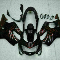 MS Red Flame Fairing Injection Fit for Honda 1999-2000 CBR600 F4 ABS Plastic u034
