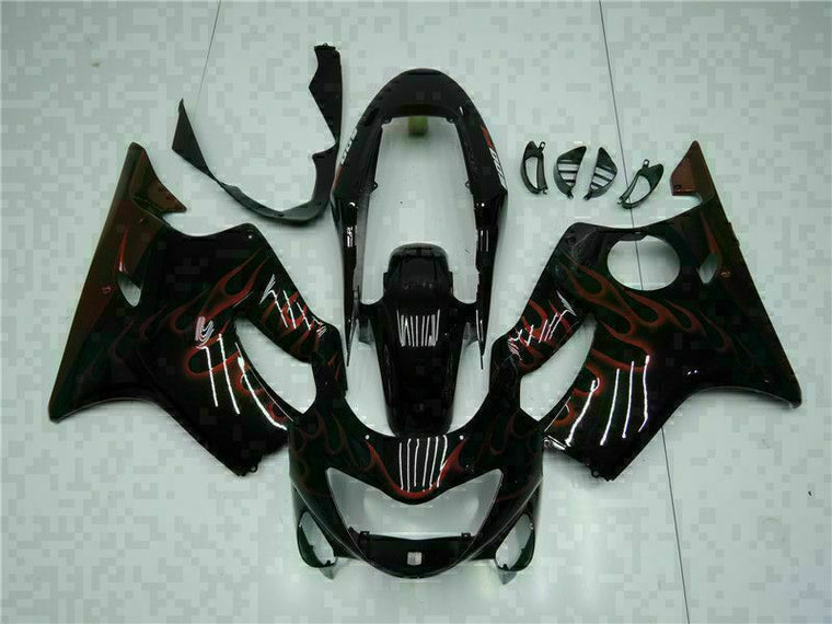 NT Fairing Fit for Honda 1999-2000 CBR600 F4 U034- Red Flame | ABS Injection