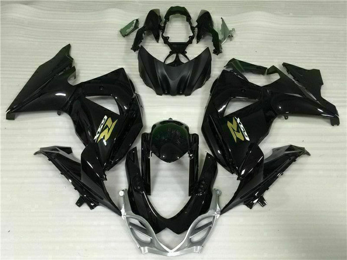 MS Injection Mold Black Fairing ABS Kit Fit for  2009-2016 GSXR 1000 r002