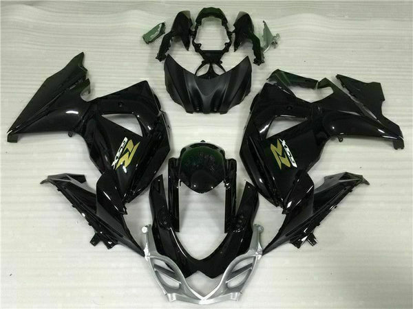 MS Injection Mold Black Fairing ABS Kit Fit for  2009-2016 GSXR 1000 r002