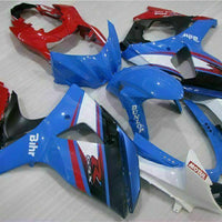 MS Injection Blue Black Fairing ABS Fit for  2009-2016 GSXR 1000 q008