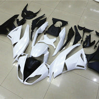 NT New Fit for  2009-2012 ZX6R Plastic White Injection Fairing k011