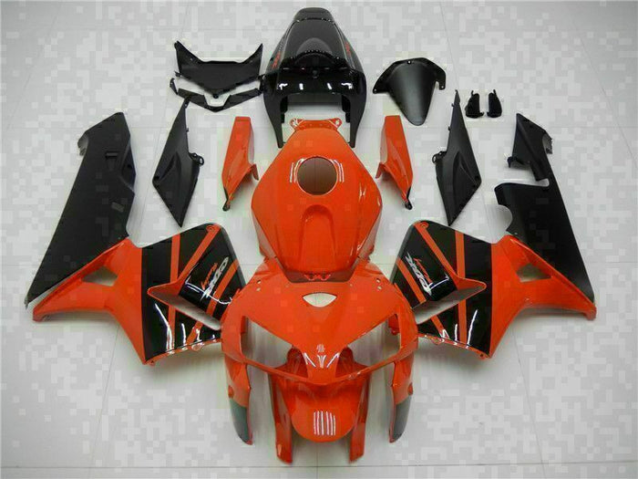 MSA Injection Orange Kit Fairing Fit for Honda 2005-2006 CBR600RR Cowl u0106