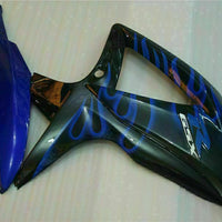 MSB Injection Mold Blue Black Fairing Fit for  2008-2010 GSXR 600 750 o041