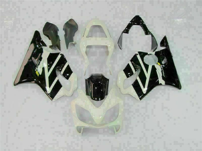 MS Injection White Black Fairing Plastic Fit for Honda 2001-2003 CBR600 F4I u028