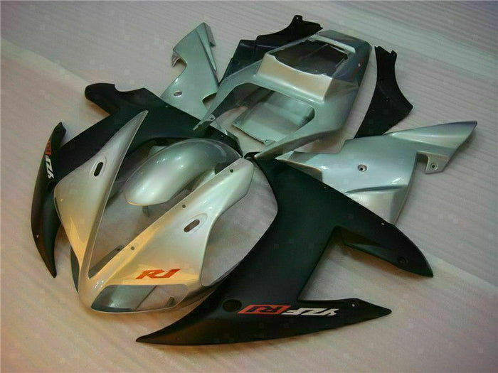 MSB Injection Mold Kit Silvery Fairing Fit for Yamaha 2002-2003 YZF R1 j003-03