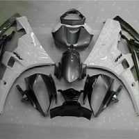 MS Injection Plastic White Silver Fairing Fit for Yamaha 2006-2007 YZF R6 g034