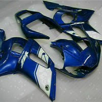 MS Injection Mold Blue ABS Set Fairing Fit for Yamaha 1998-2002 YZF R6 g032