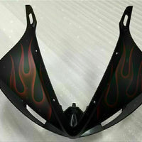 MS Injection Red Flame Black Fairing Fit for Yamaha YZF 2003-2005 R6&06-09 R6S g016